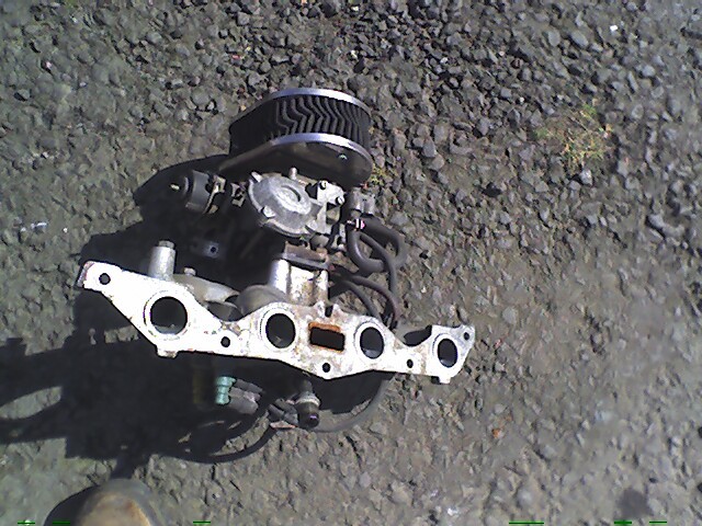 Pinto inlet & carb