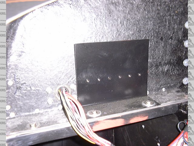 Plate for Relays with Rivnuts