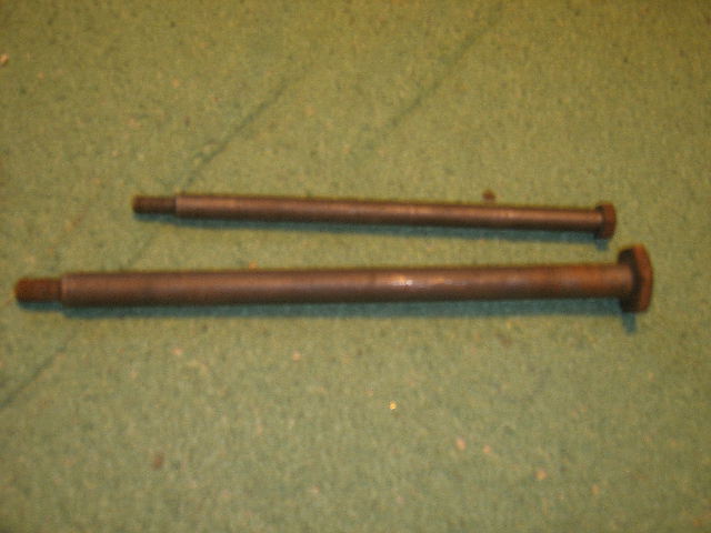 Wishbone shafts