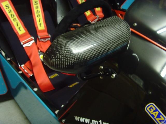 Carbon Fibre Race Mirrors