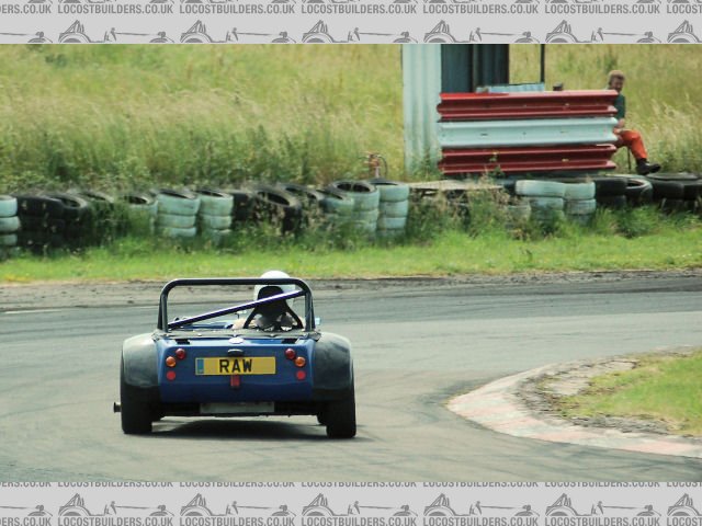 Llandow track shot - rear