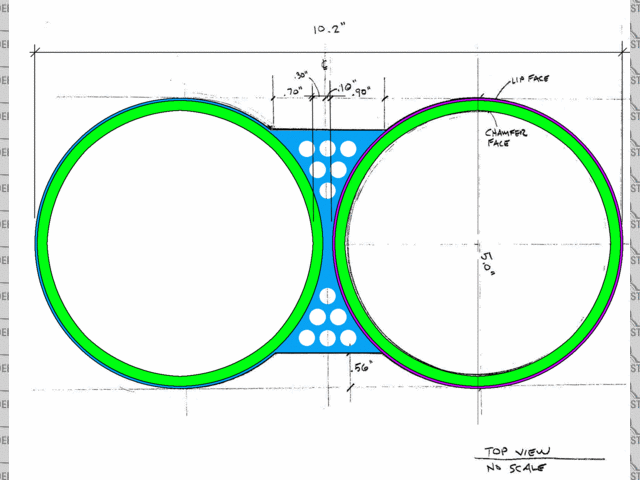 Tail Light Sketch Front