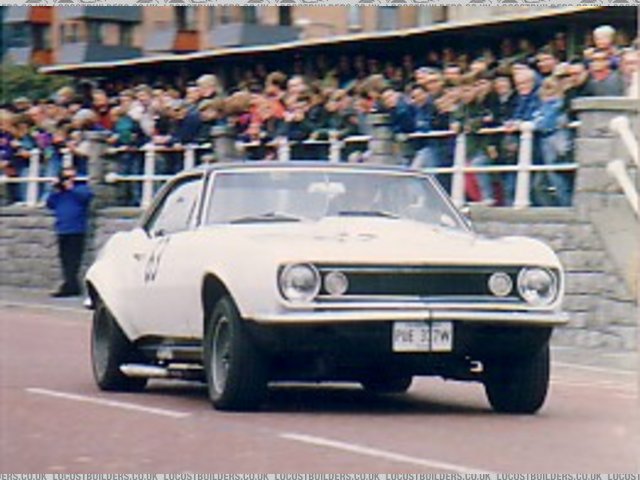 Tim hough's comarro at the brighton speed trials.