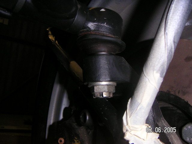 Ball joint thread too short