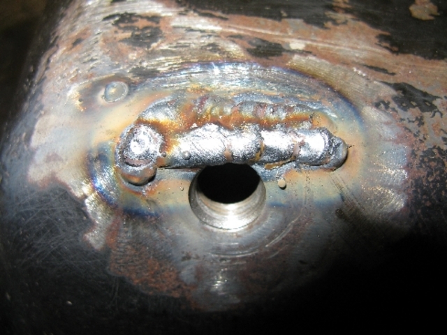 Split welded