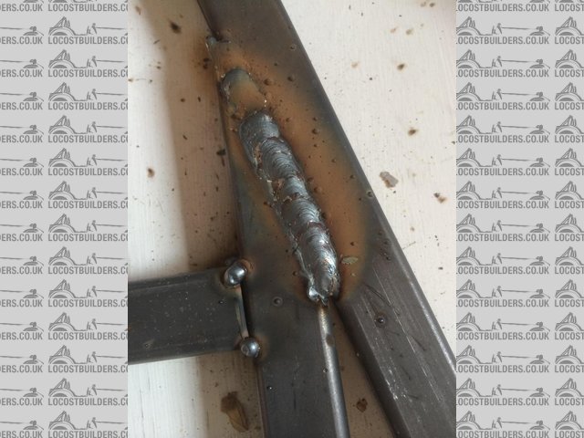 Typical weld on build