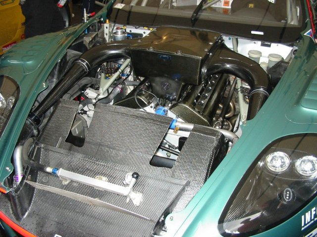 aston engine bay