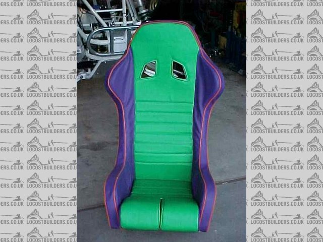 Finished seat.