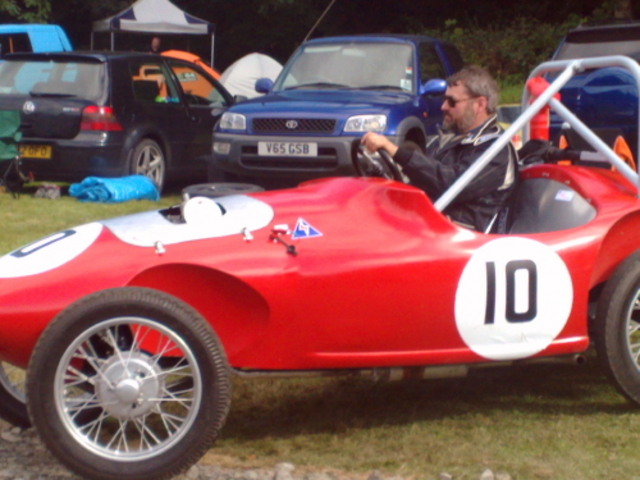 Hamblin at Bo'ness Hillclimb