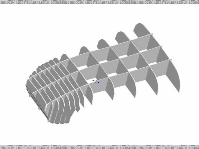 Buck Template for fibreglassing