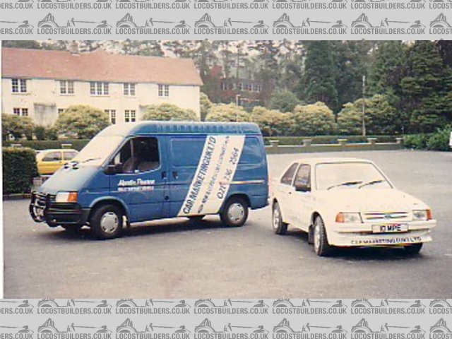 Martin pearce's ford prototype 4x4 MK3 escort.