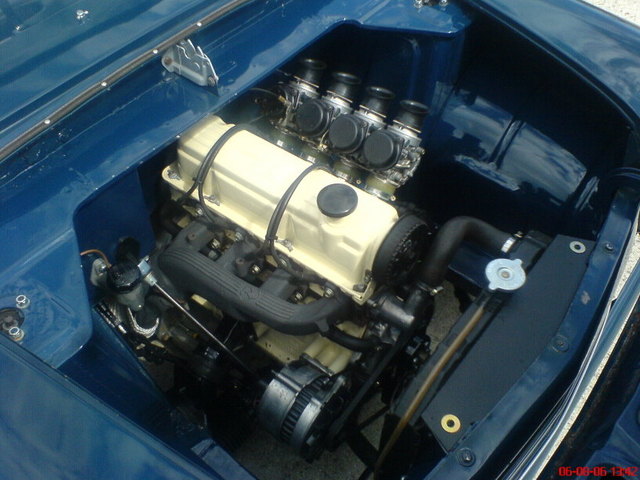 Engine bay completed 2