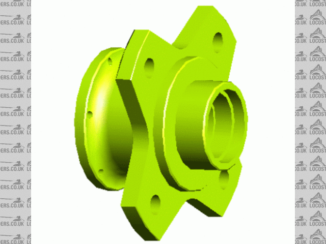 R6 front hub 3D