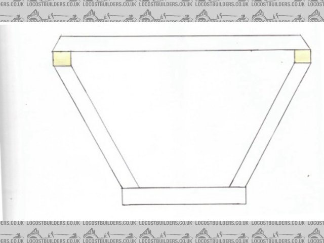 Proposed front end mods to allow 14 inch side rails 