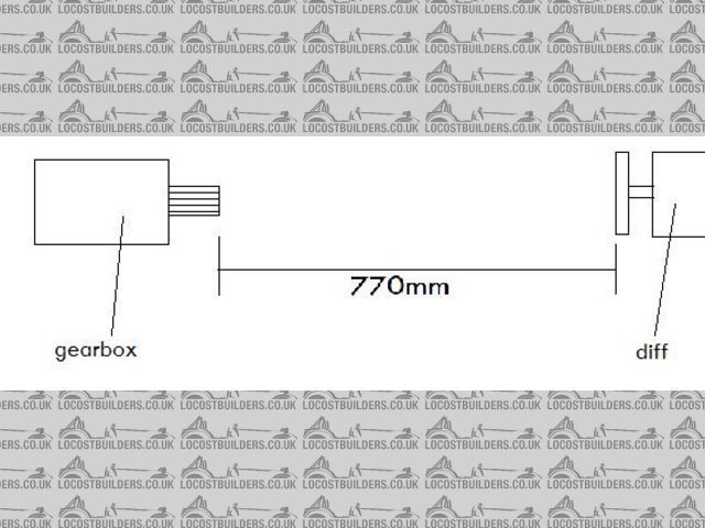 Prop shaft diagram