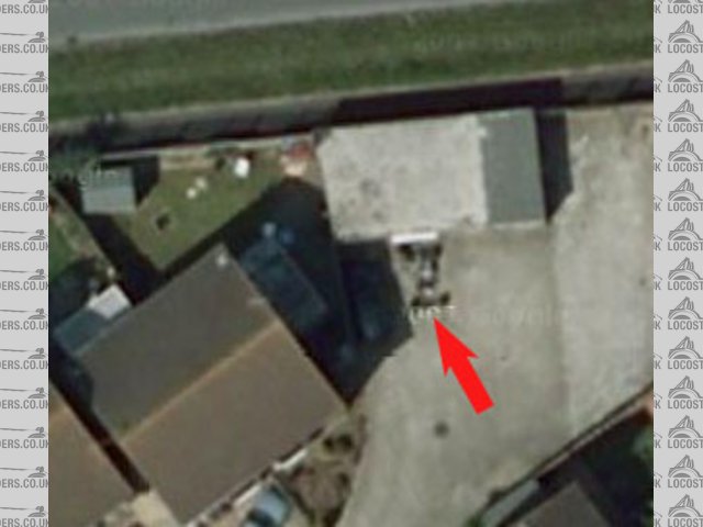 My car on google maps