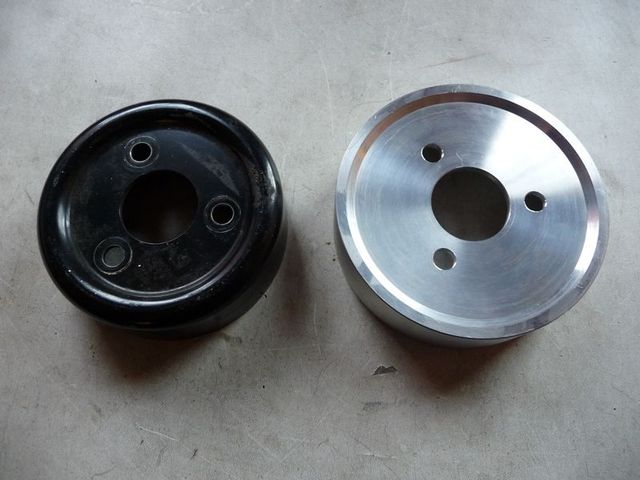 Water pump pulley 3