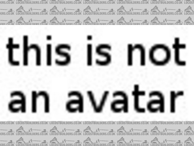 Not an avatar