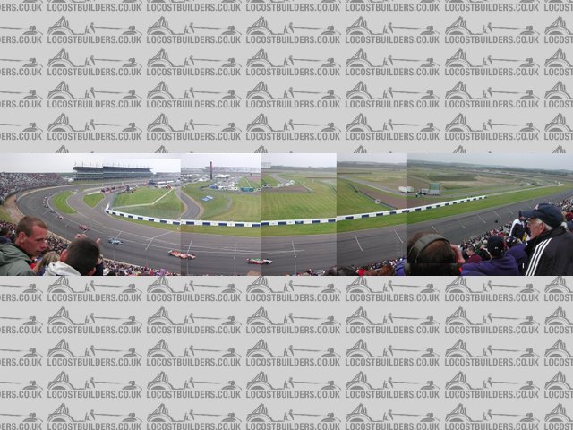 panoramic view or Rockingham cart race 2002