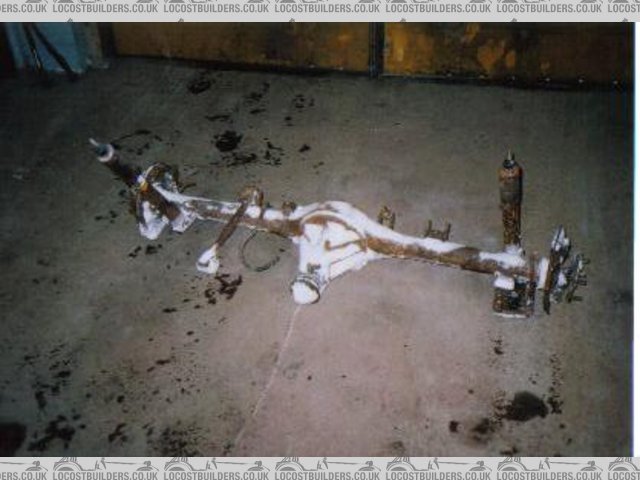 Rearaxle from Ford Capri