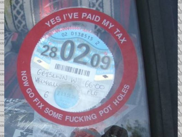 tax disc