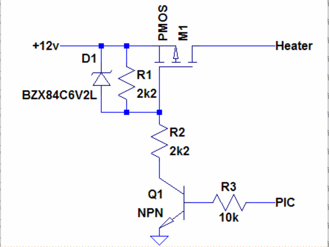 PMOS High-side switch