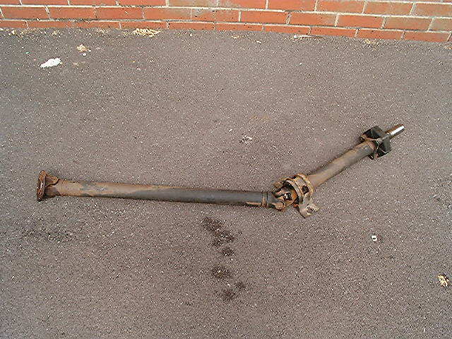 Undodified propshaft