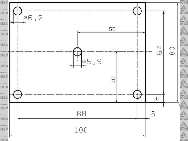 Capacitor End Plate