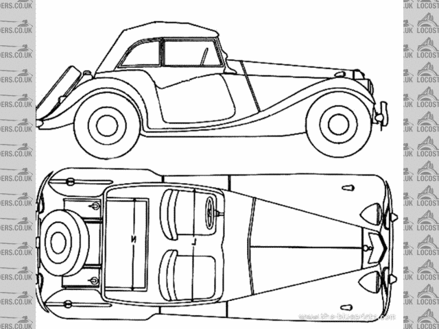 MG TF Blueprint