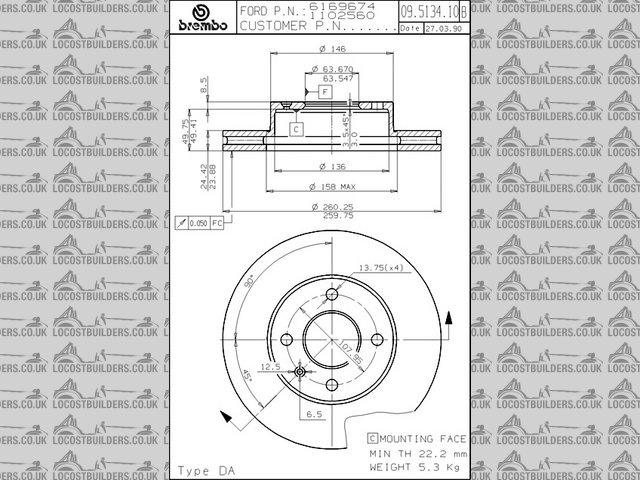 sierra abs disc