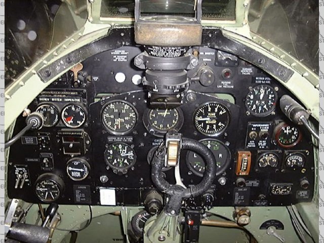 spitfire cockpit