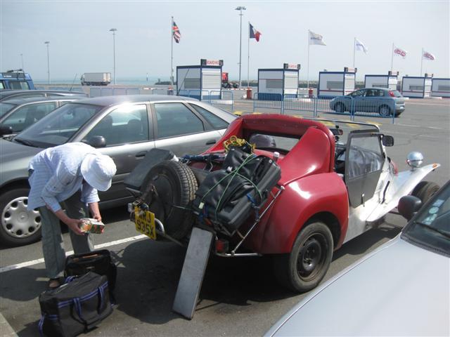 Caen ferry port