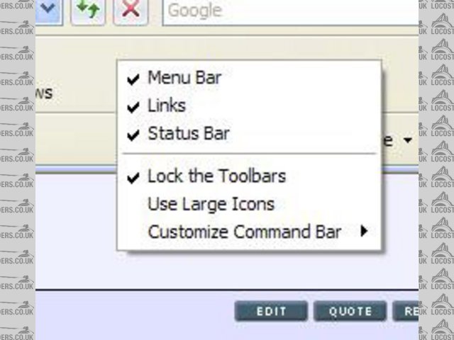 toolbar