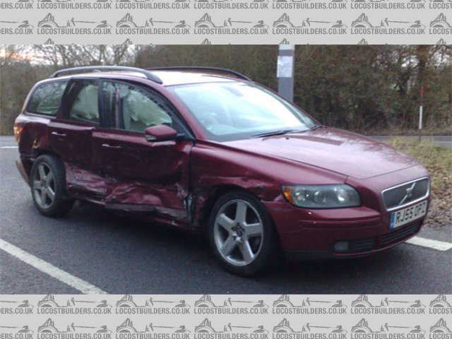 My poor volvo v50 afterwards