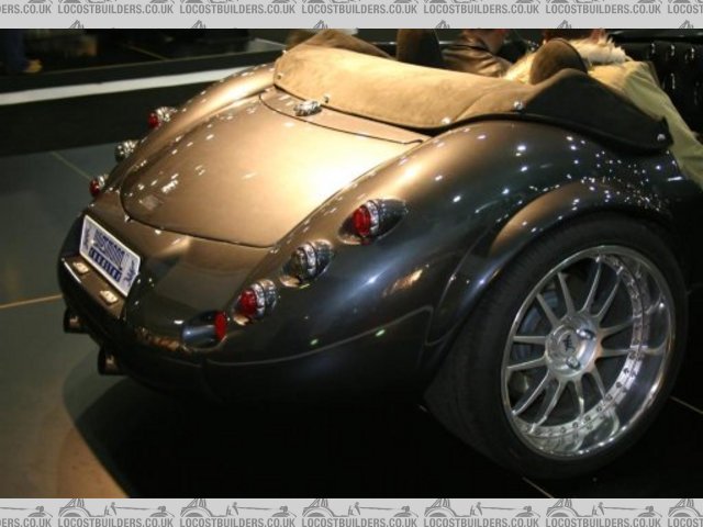 Tail end of Wiesmann Roadster