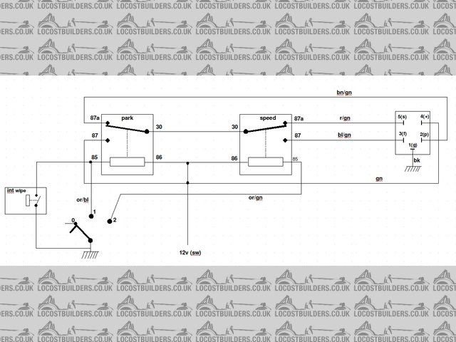 wiper wiring diagram